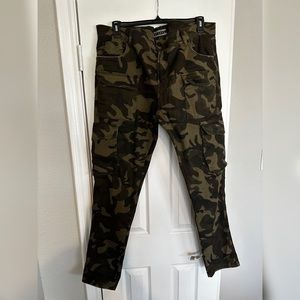 Decibel Camo pants only worn ONCE. Excellent condition. I can no longer fit.